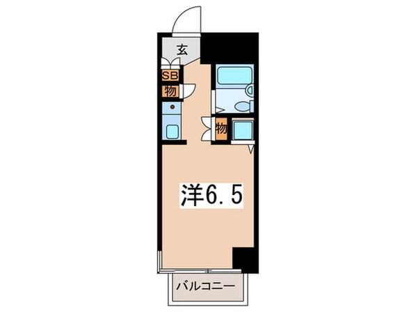 ペガサスマンション白楽（603）の物件間取画像